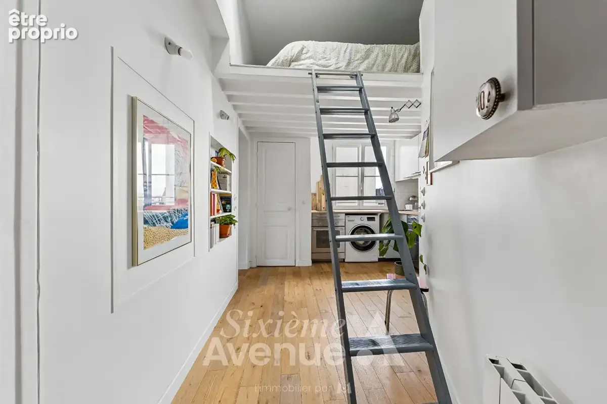 Paris 18e - exclusivité - rue de suez - dernier étage - photo 8