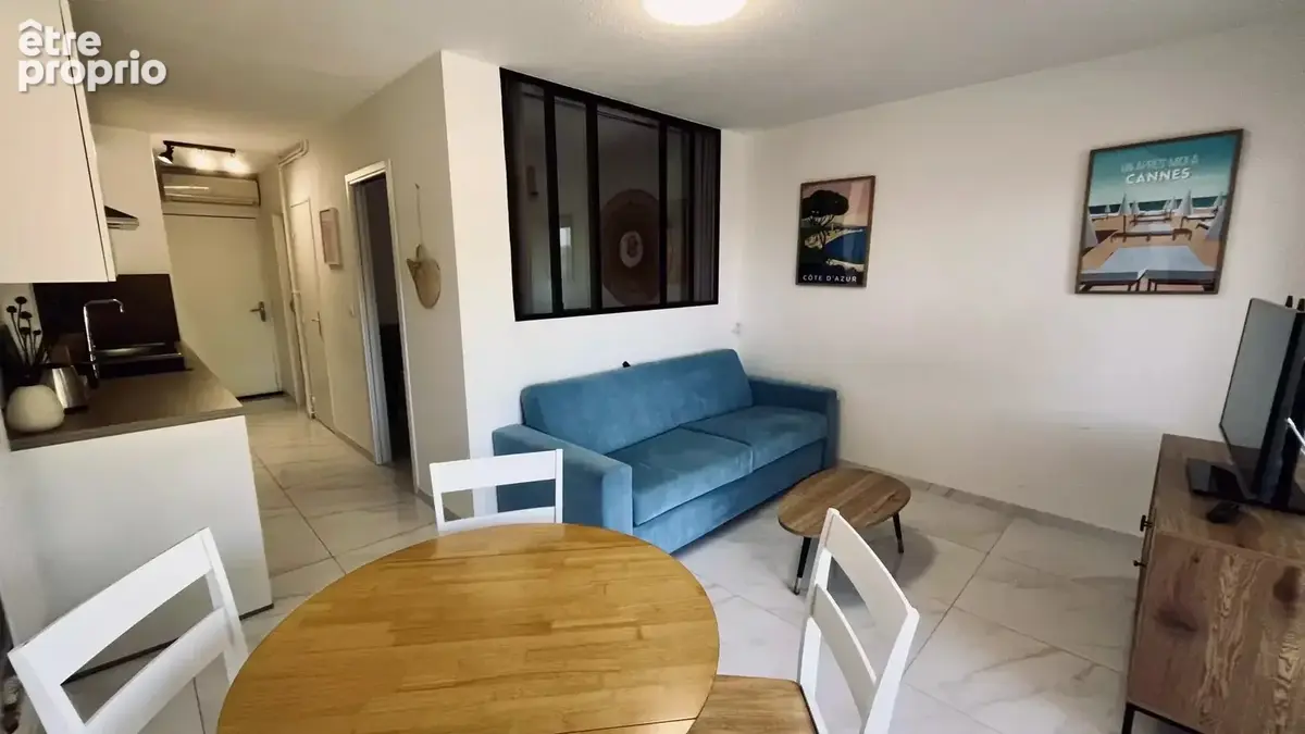 Golfe-Juan Studio 31 m² idéal investissement locatif - photo 4