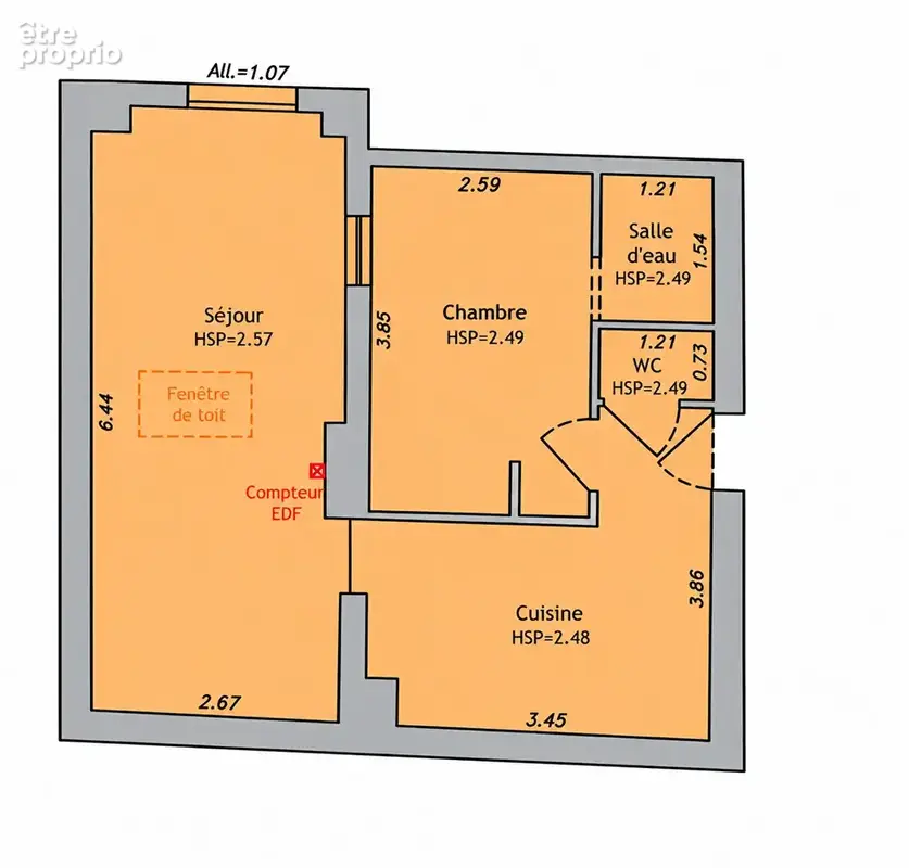 Appartement T2 à vendre à Mont de Marsan - Réf 16584 - photo 7