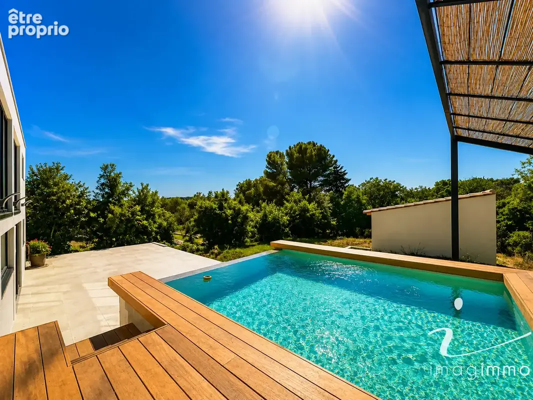 Villa contemporaine - Piscine à débordement et dépendance - Montpellier Ouest - photo 23