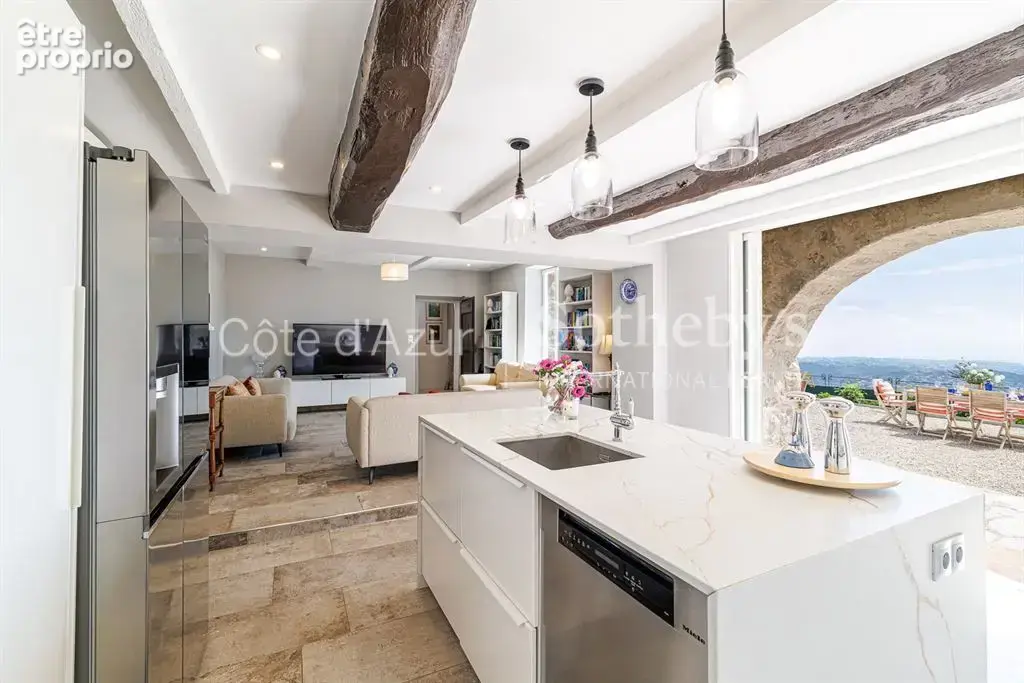 Vence, propriété en pierre avec vue mer panoramique et fort potentiel proche Nice - photo 8