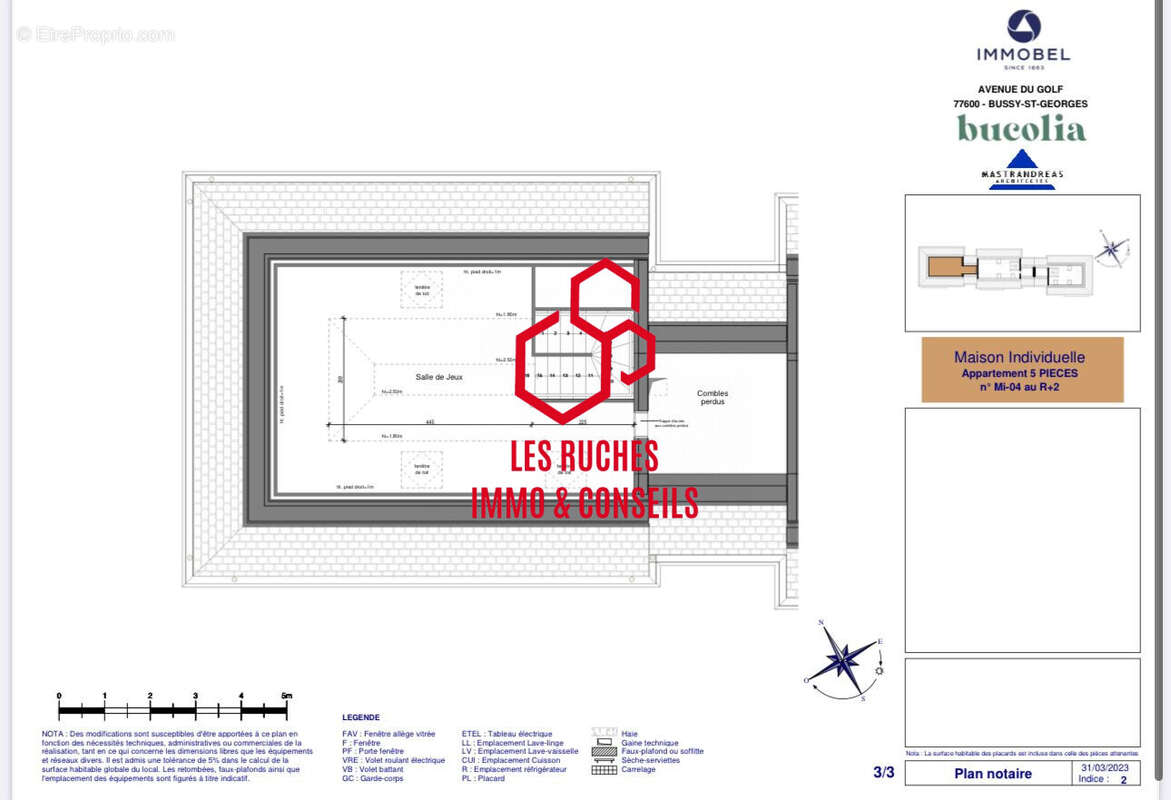 Appartement à BUSSY-SAINT-GEORGES