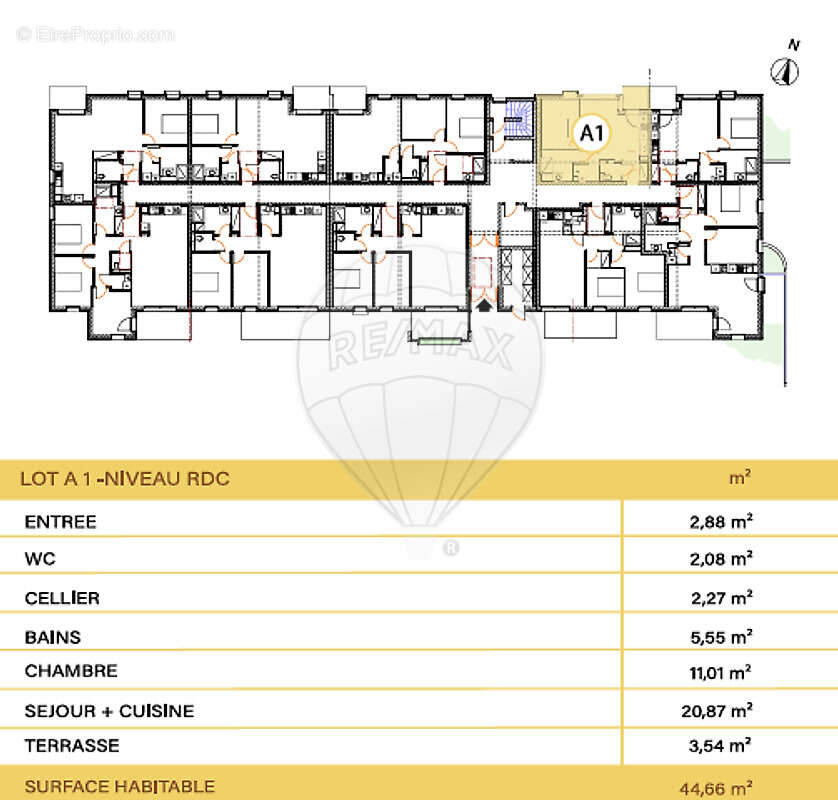 Appartement à COSNES-ET-ROMAIN