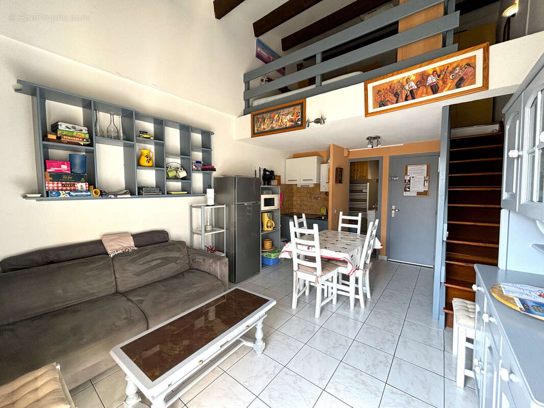 Studio mezzanine avec terrasse vue mer - photo 9