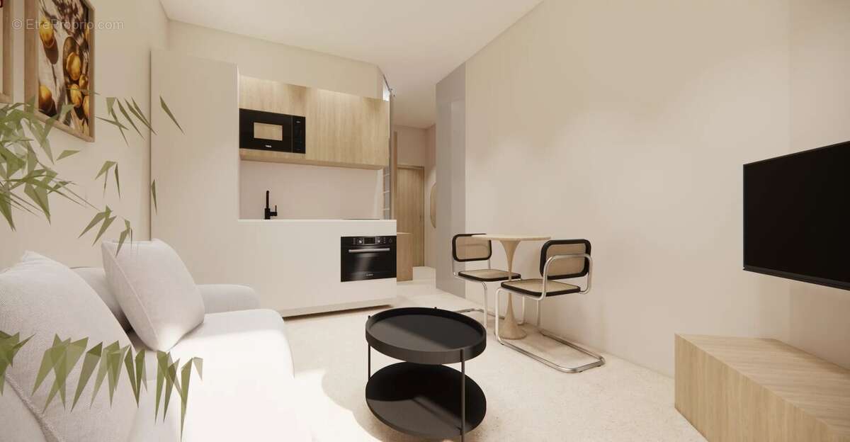 Studio rénové meublé marché libération - photo 4