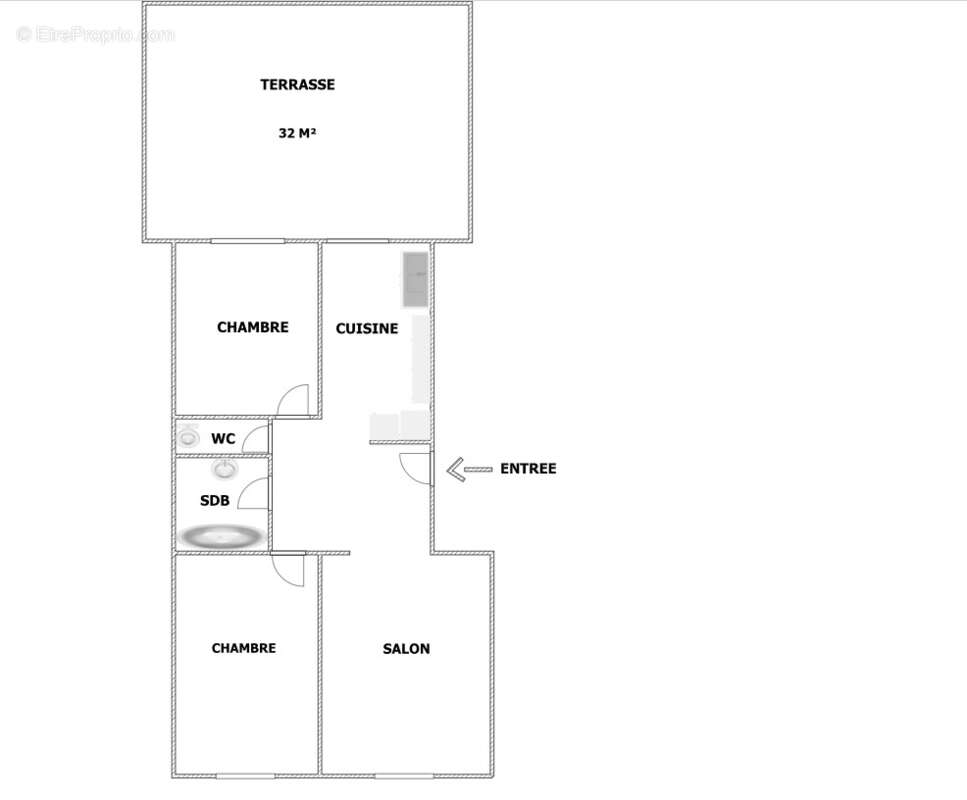 Appartement à COURBEVOIE