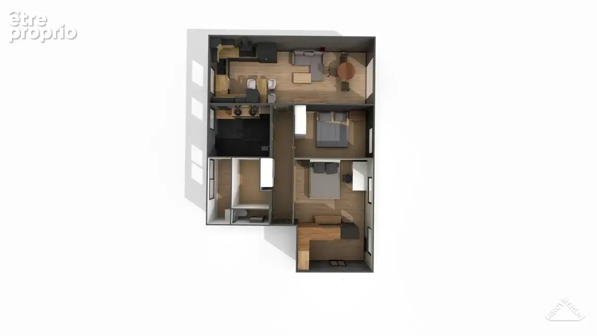 BESANÇON - Appartement traversant 5 pièces de 80,16 m²  et cave Idéal famille ou investissement - photo 15
