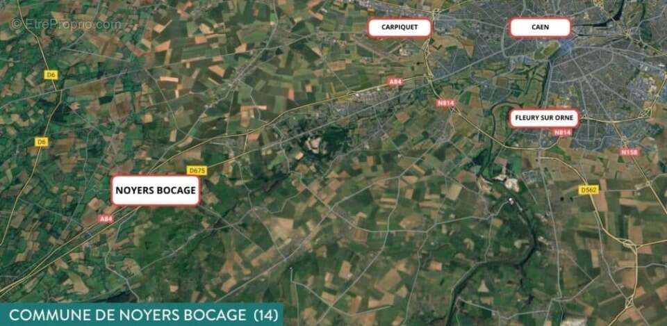 Terrain 397 m² à Noyers-Bocage  - photo 2