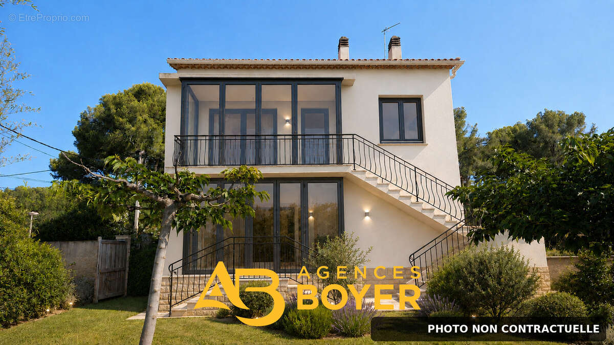 Bandol   grande maison avec jardin, garage et aperçu mer - photo 15