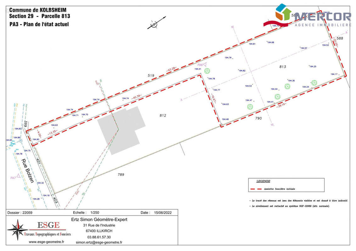 Terrain à KOLBSHEIM