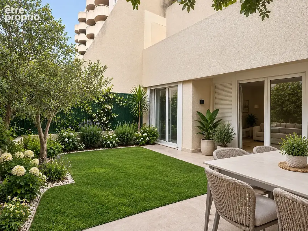 A vendre appartement duplex LODI avec jardin 13006 - photo 3