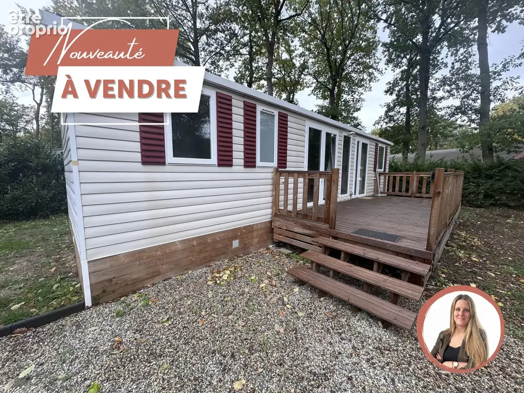Mobil-home 4 saisons sur parcelle privée   À 1h de Paris - photo 1