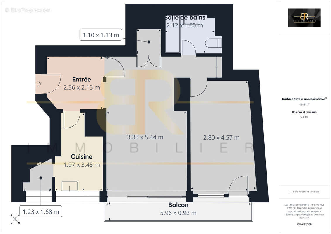 Appartement à PARIS-15E