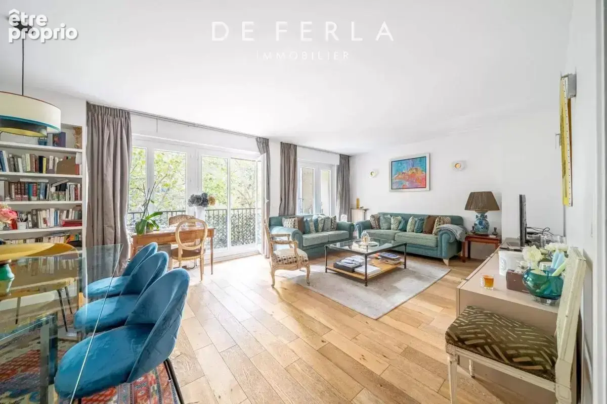 Paris xvie – village d'auteuil / mirabeau - 3 pièces avec balcon - photo 3