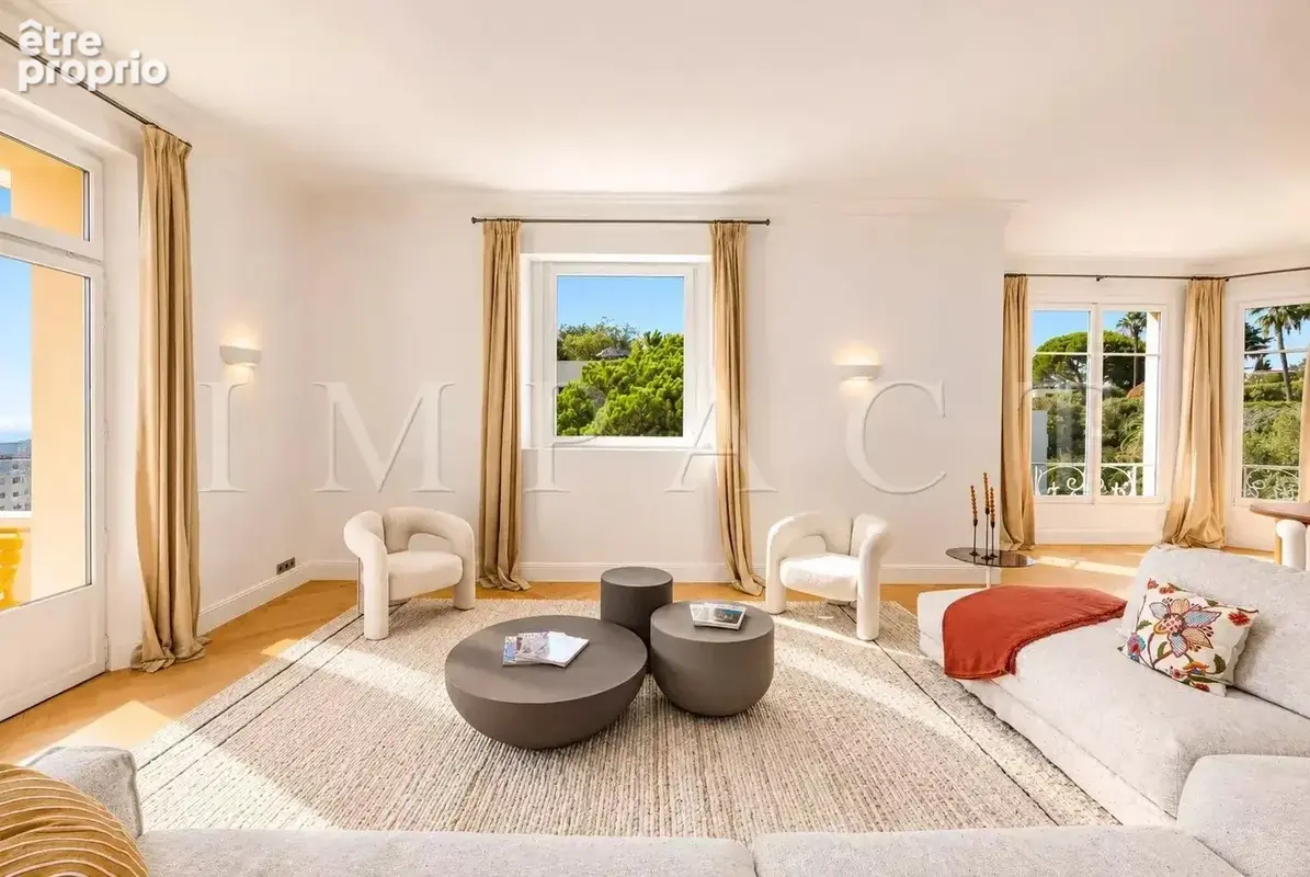 Cannes Californie – Appartement 4 Pièces Belle Époque rénové avec vue mer à vendre - photo 7
