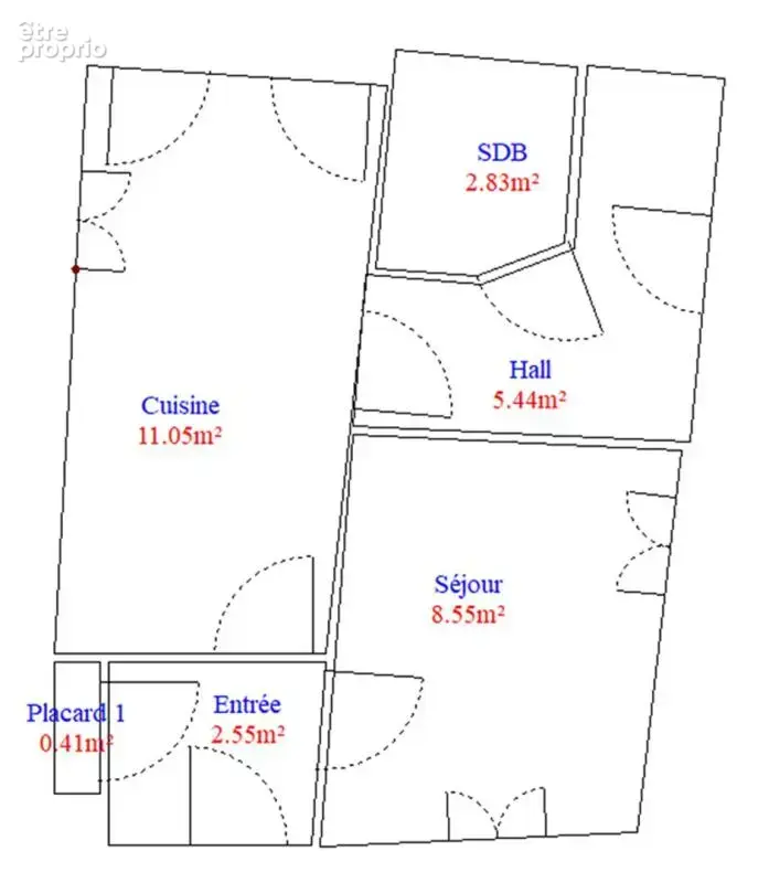 Saint Romain Lachalm 43620 Centre bourg Maison de village en pierre à rénover 61m² habitables - photo 9