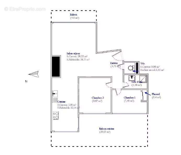 Appartement à CANNES