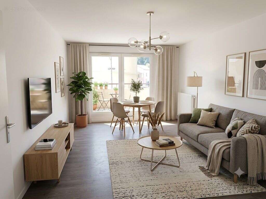 T3 de 71,31 m² à Charbonnières-les-Bains, Le Parc de la Nouvelle Source au prix de vente de 158 200 € - photo 2