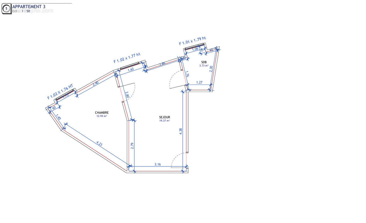 Photo 3 - Appartement à MONTAIGU