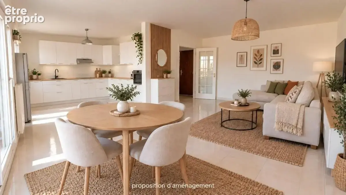 Appartement lumineux en rez-de-jardin avec place de parking - photo 1