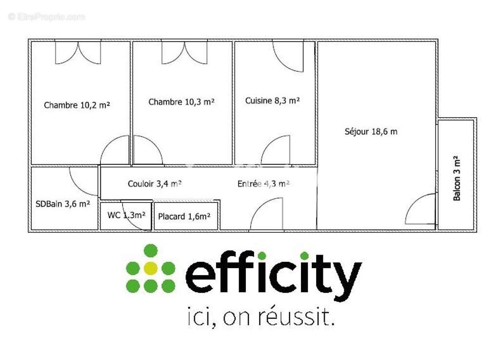 Appartement à LE MESNIL-ESNARD