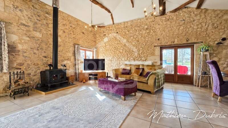 Grange en pierre rénovée avec piscine, 4 chambres, au cœur de la nature en Dordogne - photo 14