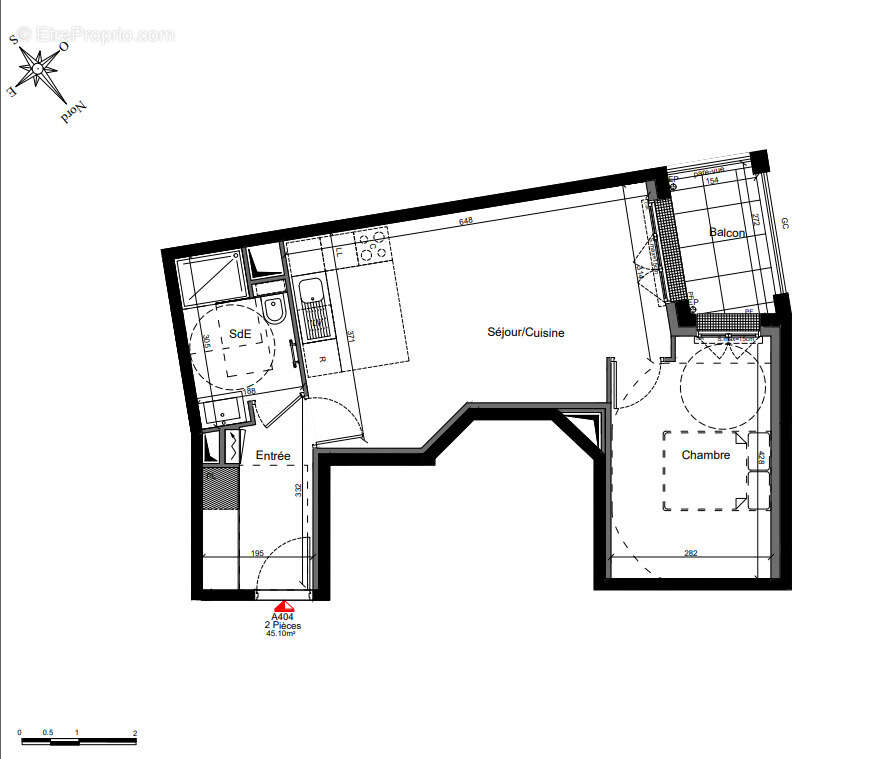 Appartement 2p - clamart - photo 2