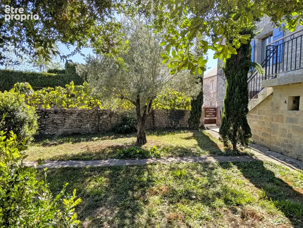 VIAGER OCCUPÉ   Maison en pierre avec jardin et garage - photo 2