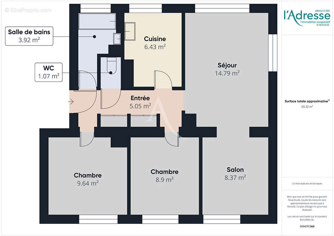 Appartement à CHAMPIGNY-SUR-MARNE
