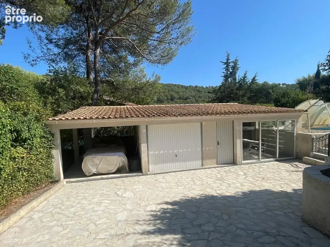 13470 carnoux en provence villa f6+ f2 + double garages 2 caves - piscine cuisine ete - photo 5