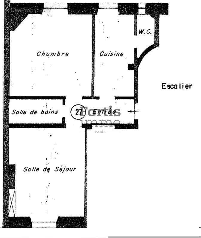 Appartement à PARIS-14E