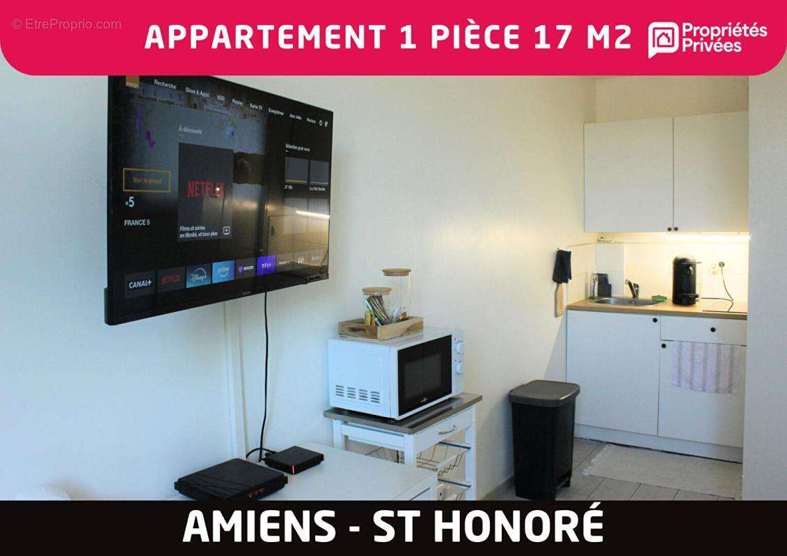 Appartement 1 pièce 17 m2 - Amiens St Honoré-Jeanne d'Arc - photo 3