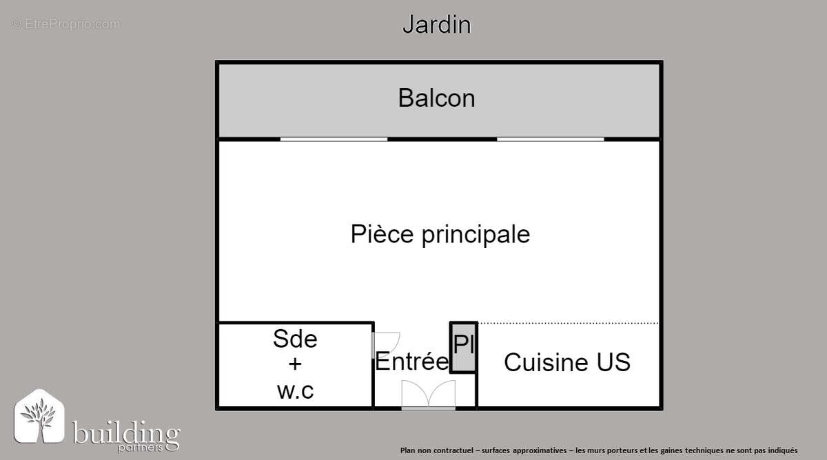 A vendre - Neuilly-sur-Seine Pasteur - Studio avec balcon de 31,14 m² - photo 2