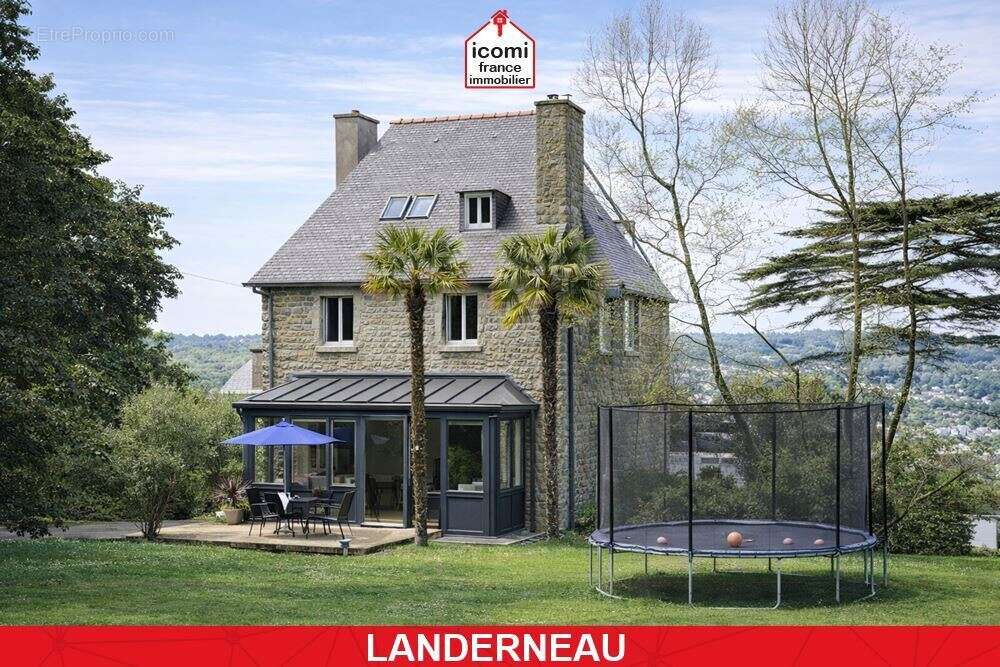 Finistere - landerneau (29800) - a vendre - propriete de 200m² - espace vie 100m² - 5 chambres - terrain 3000m² - coup de coeur  - photo 2