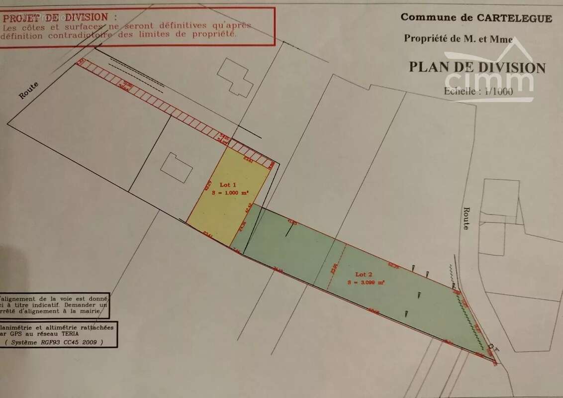 Terrain à CARTELEGUE