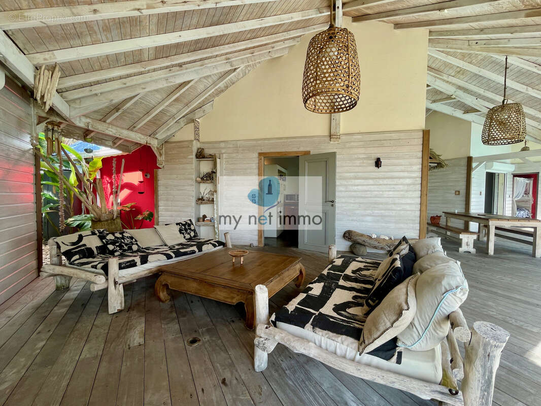 Villa atypique esprit zen 3 ch + mezzanine. Piscine, vue mer. - photo 7