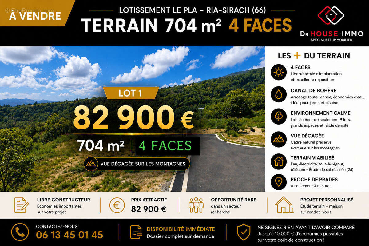 Terrain 704 m² à Ria-Sirach  - photo 4