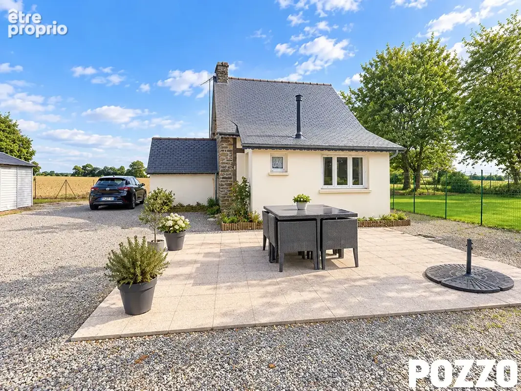 A VENDRE Maison Le Mesnillard 45 m2 avec terrain 2285m² - photo 2