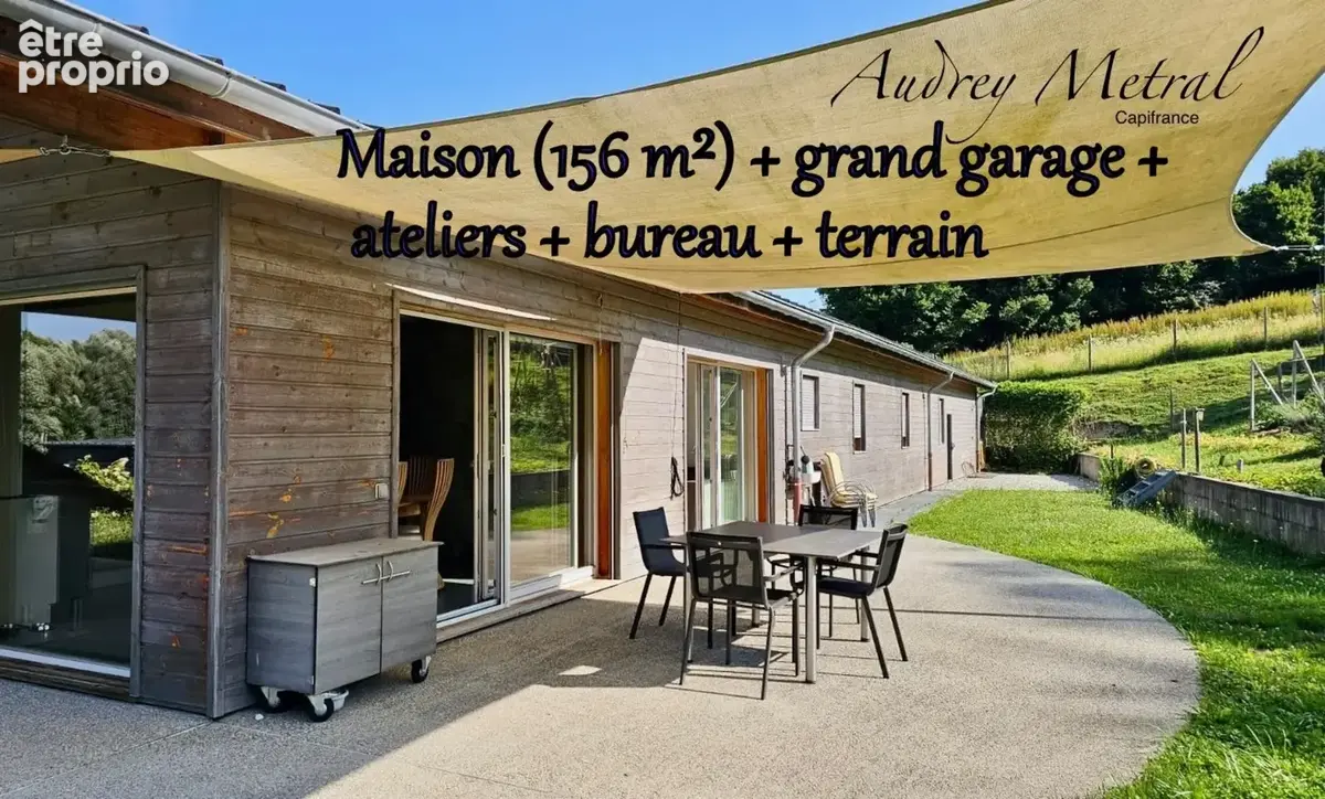 Maison d'environ 156 m2 à vendre à MAGNIEU (01) - atelier - stockage/entrepôt - garage - terrain - photo 4