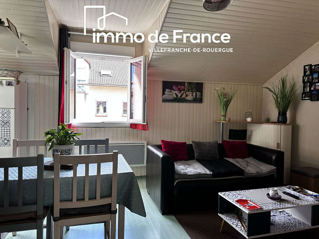 Immeuble Villefranche-de-rouergue 2 appartements T2 et T3 louésavec garage loués - photo 3