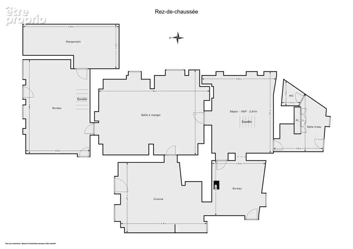 Maison en pierre 7 pièces de 301m² avec 12 ares - Montferrand-le-Château - photo 12
