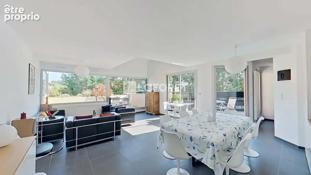 Tassin-la-demi-lune - duplex t4 en dernier etage - 109.8 m²  - 3 terrasses - parc - photo 3