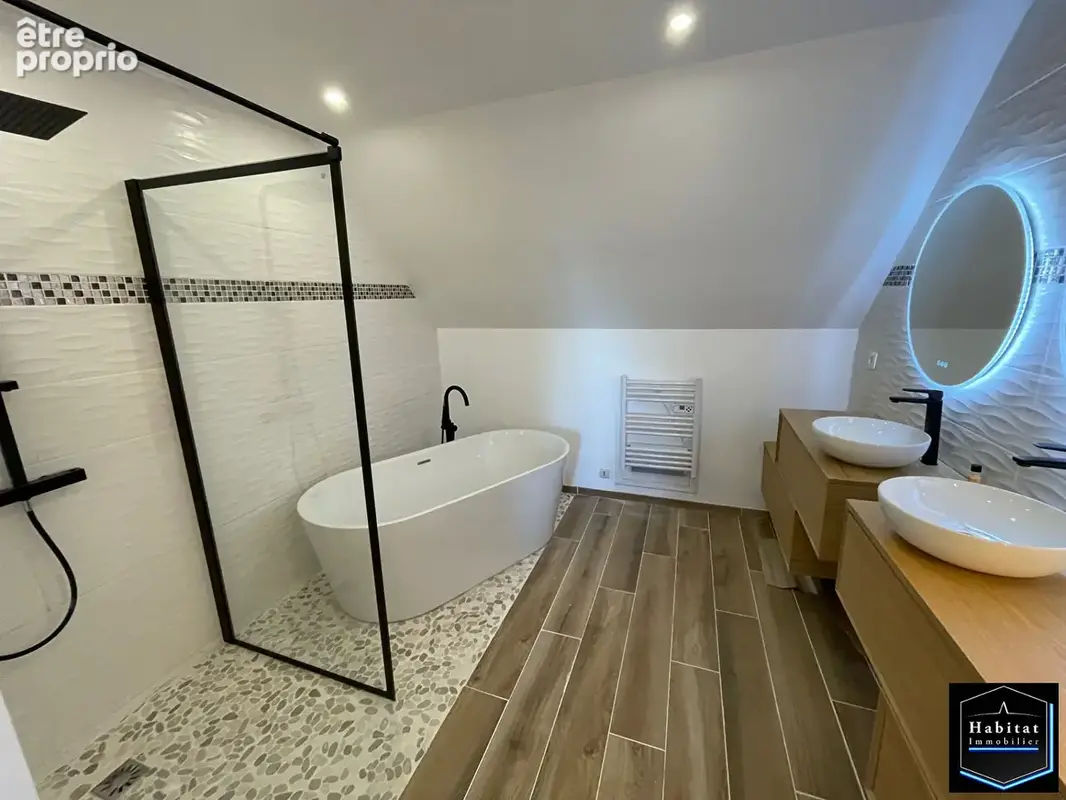 Silly-le-long / maison berval de 142 m²  / sous-sol total - photo 12