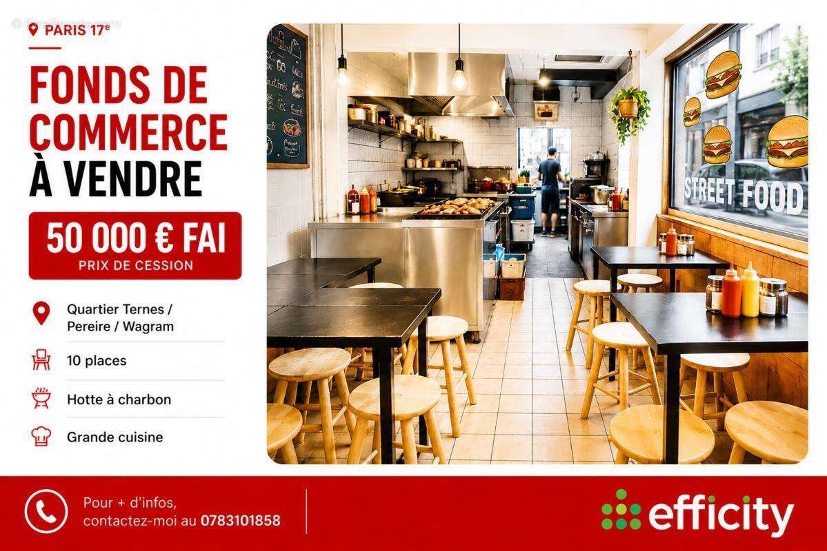 Commerce à PARIS-17E