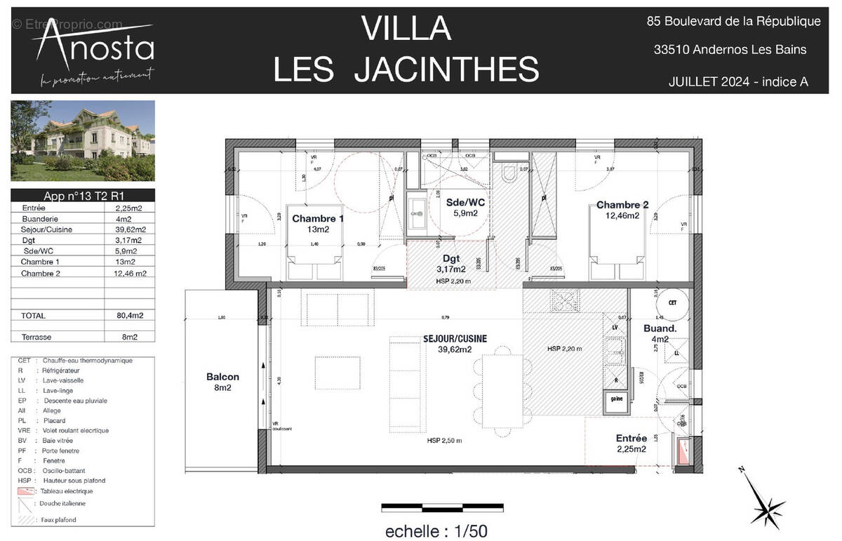 Appartement à ANDERNOS-LES-BAINS