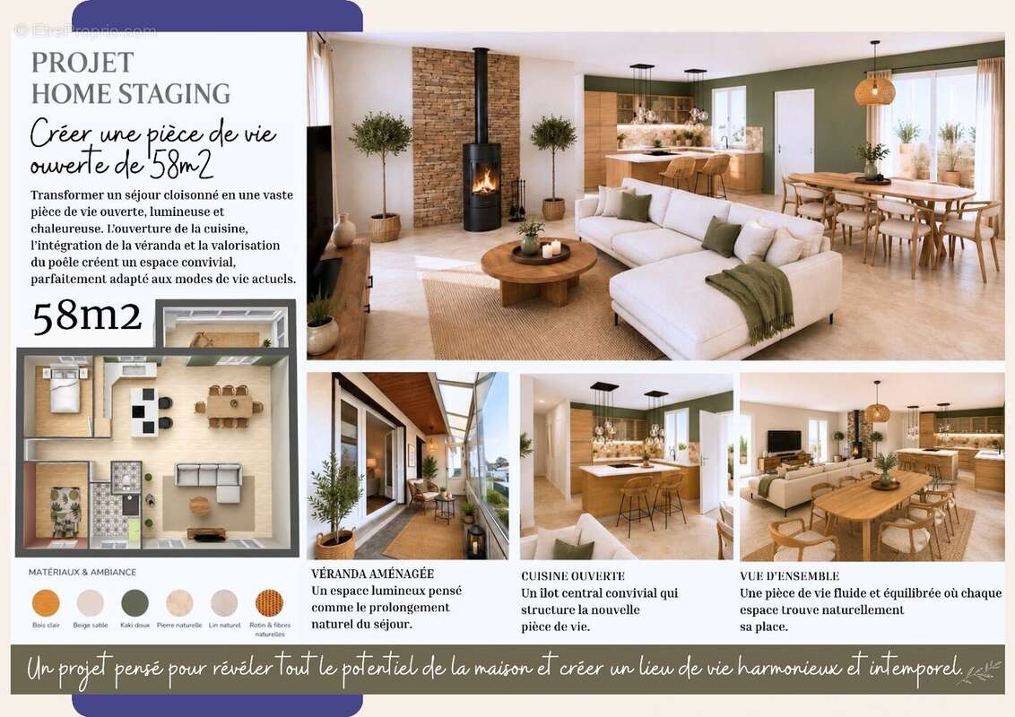 Maison sur sous sol, 128m2, 3 chambres avec Piscine et jardin clos,endie immobilier, veronique murgue - photo 5