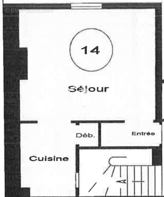 Appartement à PARIS-19E