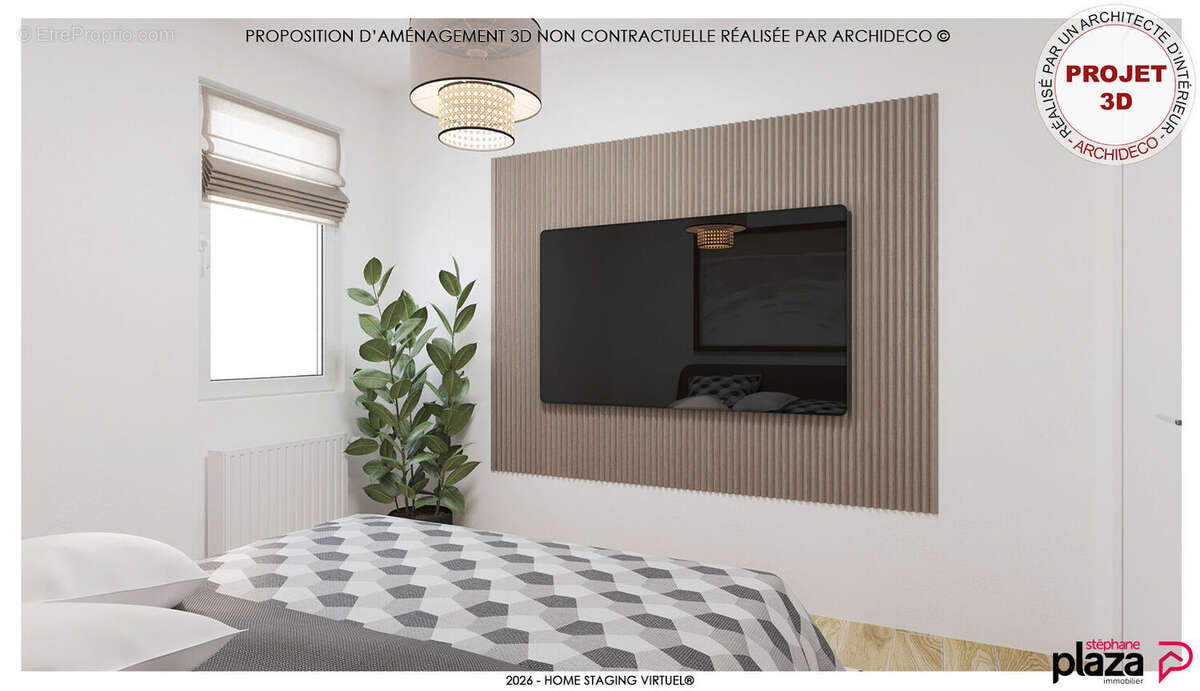 Appartement Ville La Grand - 2 pièces - 37.38 m² - photo 8