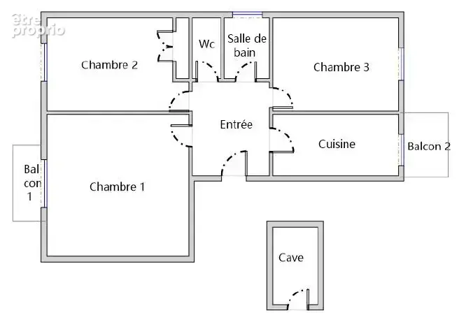 Appartement 4 pièces avec cave et parking, Quartier Danton, 26000 VALENCE - photo 9