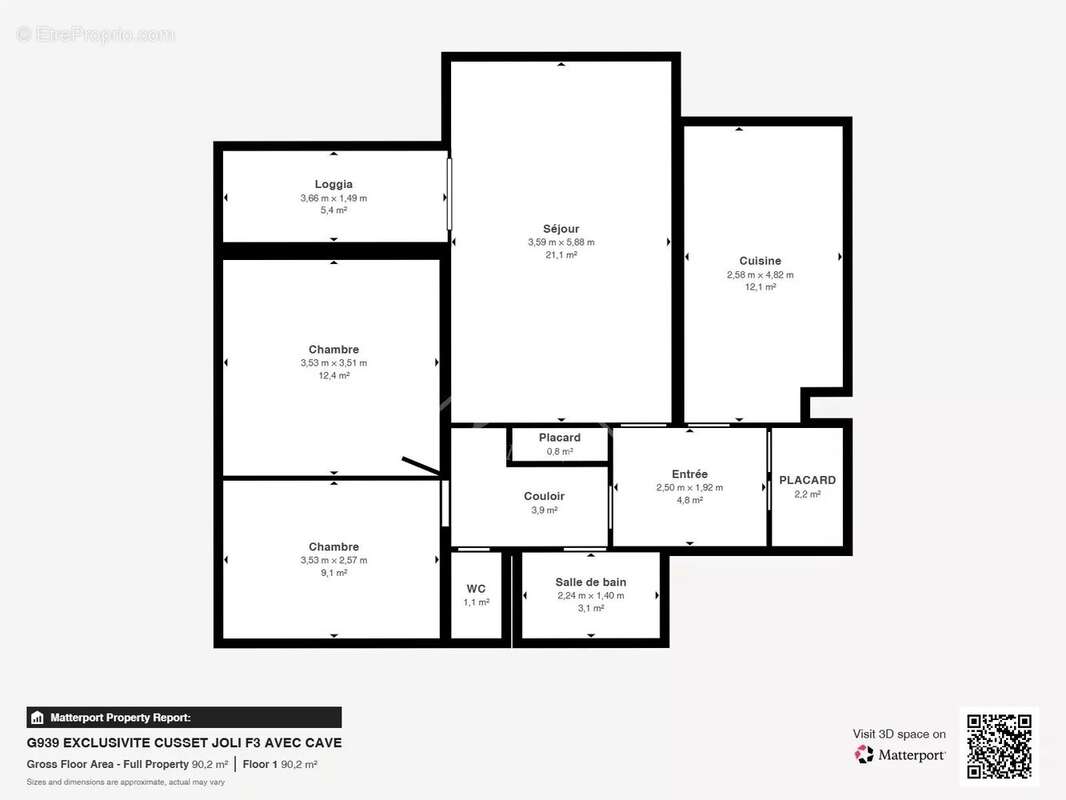 Appartement à CUSSET